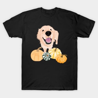 Golden Retriever Fall 2 T-Shirt